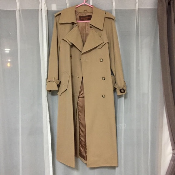 RARE YSL Pour Homme Trench Coat BNWOT UNISEX - Picture 16 of 16